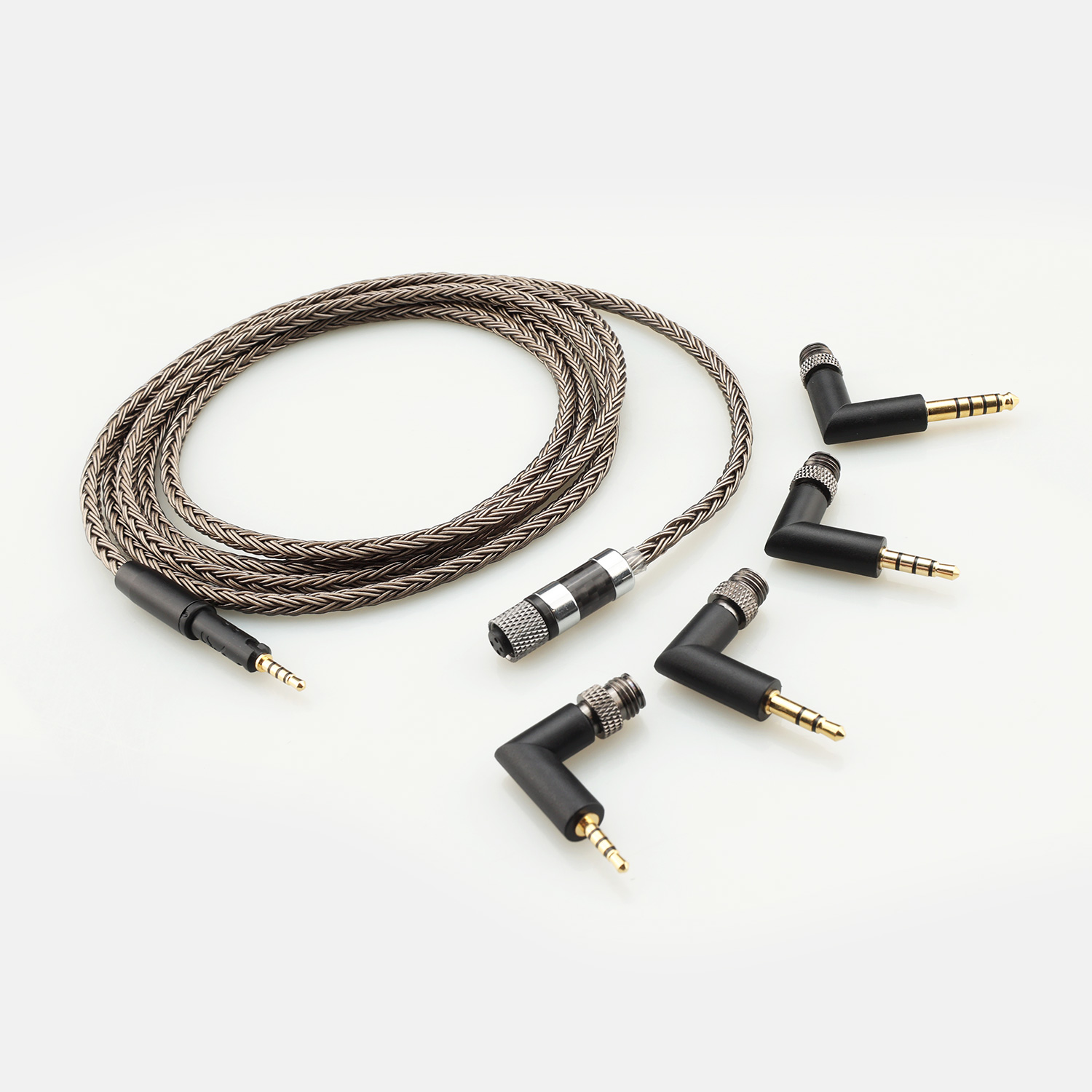 Sennheiser Headphone Hd 560S - 16-aderige OCC verzilverde HIFI-oortelefoonkabel 4-in-1 hoofdtelefoon-upgradekabel